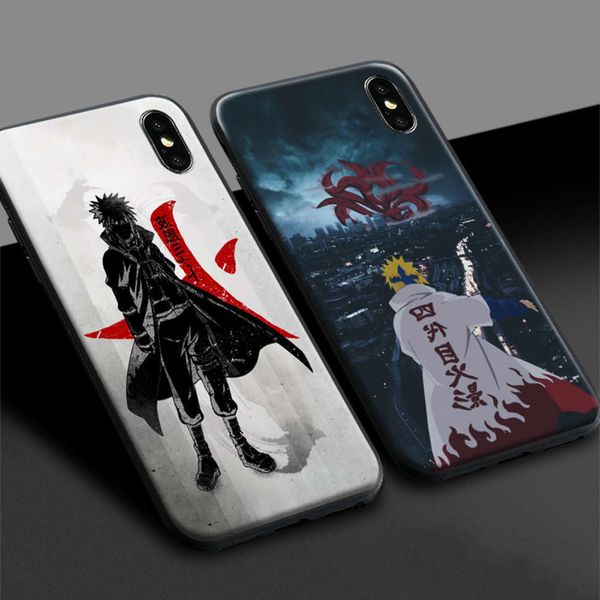 

3minato namikaze - silicone case for mobile phone, vip se 6s 7 8 plus x xr xs 11 12 mini pro max soft silicone case, yello