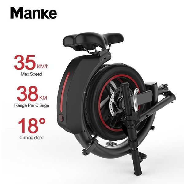 

14 inch 350w mini foldable electric scooter bicycle wheel light electric bicycle balancing kick scooter ebike mankeel mk114, Silver;blue