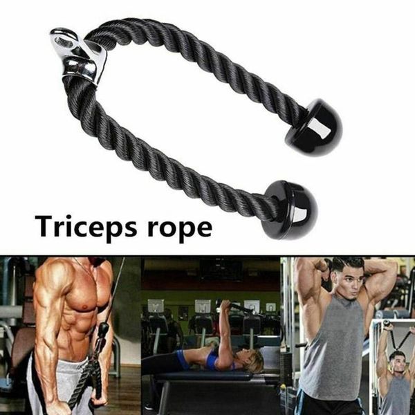 

accessories triceps rope pulley cable adjustable biceps home fitness equipment sport hand training x6w8