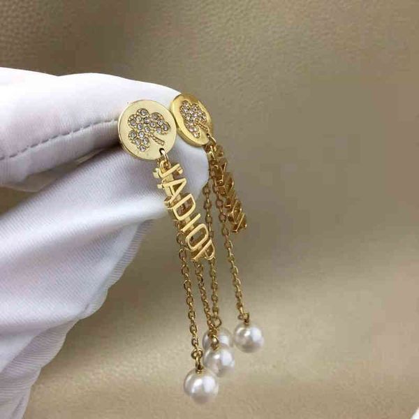 

new tassel earrings female red female ear line earrings, Silver