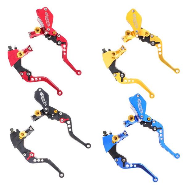 

2x motorcycle clutch brake levers foldable extending handle levers