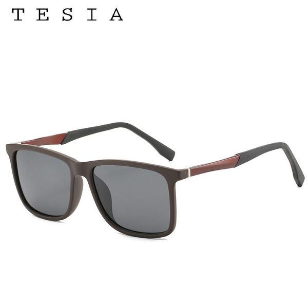 

sunglasses tr90 ultra-light polarized men retro driving glasses rectangle sun for driver masculino, White;black