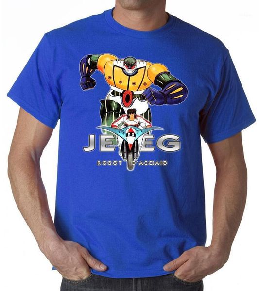 

jeeg robot d steel hiroshi mens t-shirt short sleeve man woman child1, White;black