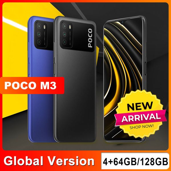 

новая глобальная версия poco m3 smartphone snapdragon 662 4gb 64gb / 4gb 128gb 6.53