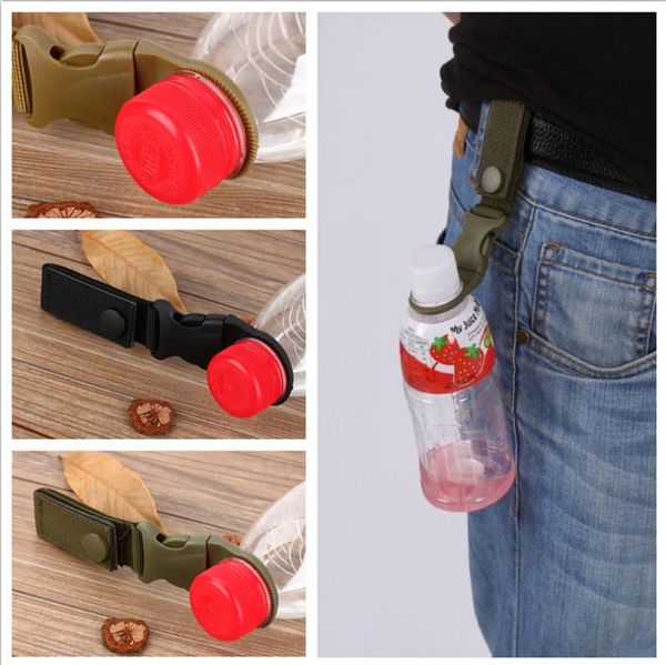 

hooks & rails sell hanging buckle mineral water bottle clip/drink holder camping hiking outdoor hook s