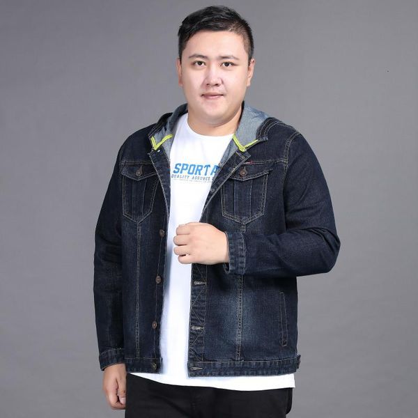 

men's jackets 10xl 8xl 6x men denim jacket 2021 mens cowboy cotton slim fit single breasted casual spring male hooded and coats, Black;brown