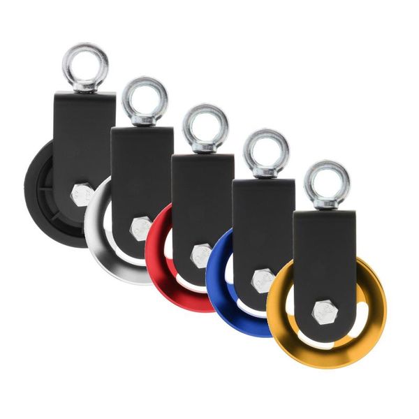

aluminum alloy bearing pulley load for lifting cable workout wheel gold
