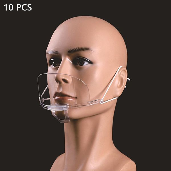 

маска против капель: пищевая гигиена еды пластиковая кухня ресторан шеф-повар маски водонепроницаемый щит кухня jllshn, Black