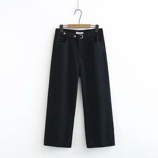 

плюс размер черные джинсы длинные джинсовые штаны xl-4xl женские, Blue