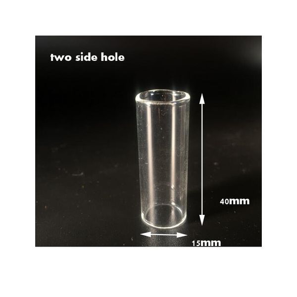 

10 piece clear empty straight large tube wishing glass bottle perfume vial necklace pendant jewelry finding lo bbyypb, Black