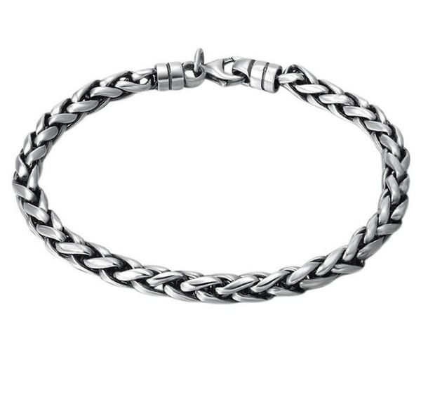 

ladies vintage small bracelet braided rope chain ladies thin bracelet gift, Black