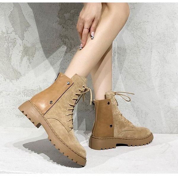 

leosoxs женская обувь снежные ботинки меховые теплые зимние обувь дамы платформа повседневная лодыжка сапоги женский плюс размер 41 женщина, Black