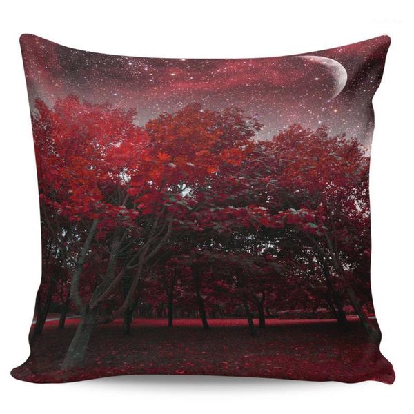 

red woods moon starry sky pillowcases long pillow case pillow sack pillowslip bedding multi-size cover1
