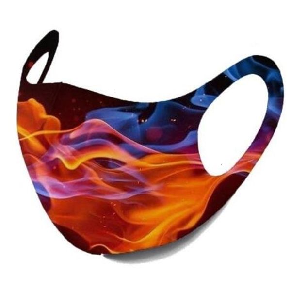 

mask in designer stock starry face sky flame camo printing disposable fashion facemask ear hanging dust mouth masks 10 n9z9v