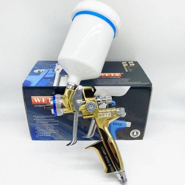 

4000g lvmp spray gun 1.3/1.7mm car painting tool high atomization air paint sprayer airbrush gun1