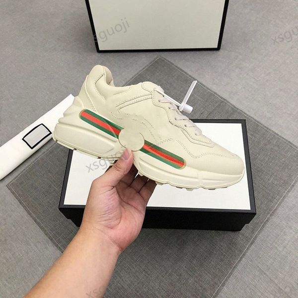 

luxurious g sport run away shoes for men women low cut beige white black casual outdoor rhyton zapatillas sneaker trainer shoes
