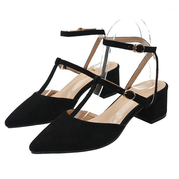 

women platform high heels new shoes women high heels summer sandals shoes hollow shallow mouth sandals1, Black