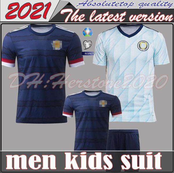 

2020 scotland soccer boy+socks jerseys 20 21 bobertson fraser armstrong burke ccgregor forrest kids kit+socks football jerseys, Black;yellow
