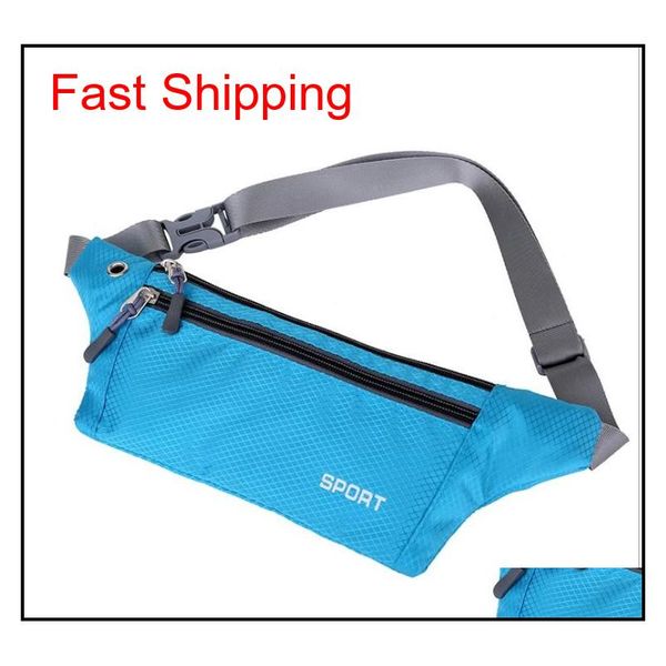 

running sport gym bags hiking cycling outdoor waist bag pouch portable fitness equipment waterproof package bags f qylabx nana_shop, Silver