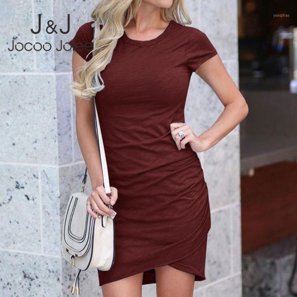

vintage ruched bandage mini dress casual solid t shirt dress elegant short sleeve slim bodycon plus size robe femme 20201, Black;gray