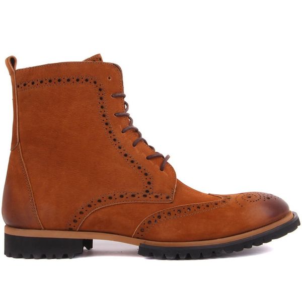

men's boots on grey lakers qspo, Black