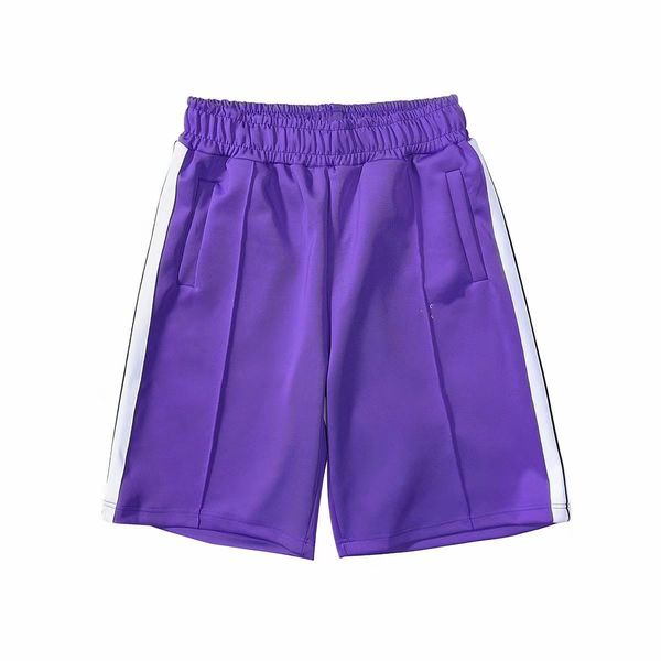 

2020 casual beach shorts mens womens designer short pants clothes letter printing rainbow strip webbing casual five-point vg568, White;black