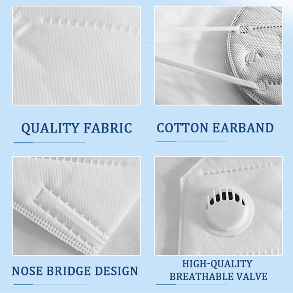 

cover individual mouth package masks valve disposable face mask with filter