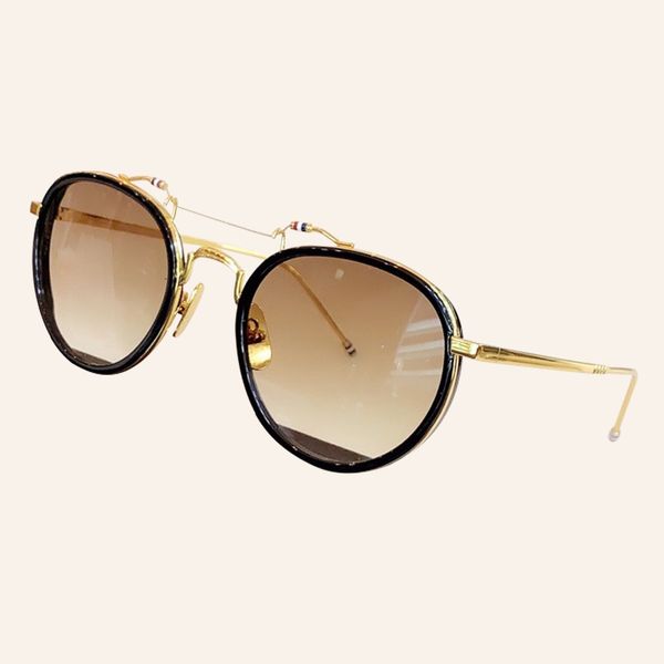 

brand luxury designer square male frames of vintage metal sunglasses female uv400 7su2, White;black
