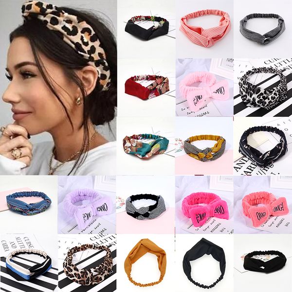 

washing hair accessories headwear head bands designer bling headband large hairband kid silk turbans band for women headbands, Black;brown