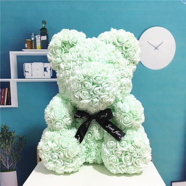 

foam valentines toys with dropshipping box gift bear bear 24cm teddi flower rose artificial for women rose christmas gift wuvwo
