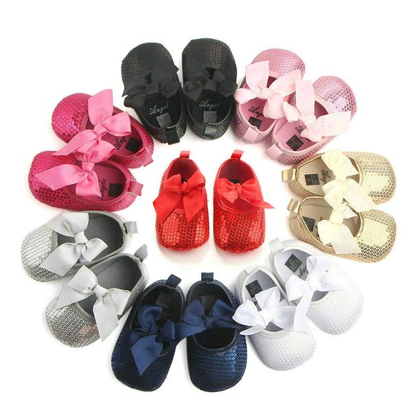 

newborn baby girls shoes kids first walkers big bow summer princess shoes party wedding girl shoes