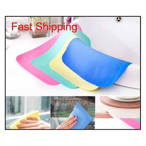 

high efficient anti-grease color dish cloth bamboo fiber washing towel cleaning towels practical home c qylmxe bdenet