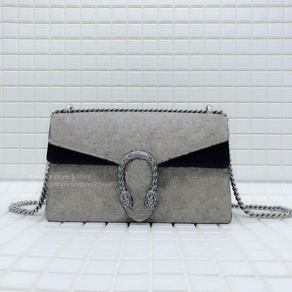 

fashion ladies leather chain shoulder bag messenger bag luxury designer style (letter