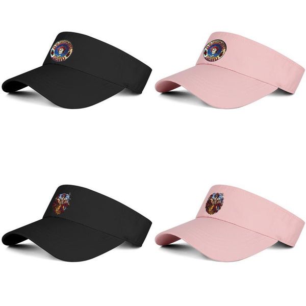 

the famous grateful dead skull and roses logo men womens sun sports visor hat dad beanie cap stylish baseball caps roses your face fare, Blue;gray