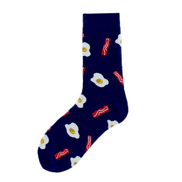 

beer banana fried egg french fries socks cotton skate cool casual socks women men streetwear funny sock kawaii short happy socks wmtoxi, Black