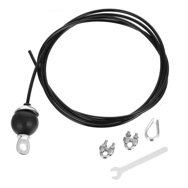

1 set 2.5 meters diy fitness accessories wire rope adjustable gym wire rope