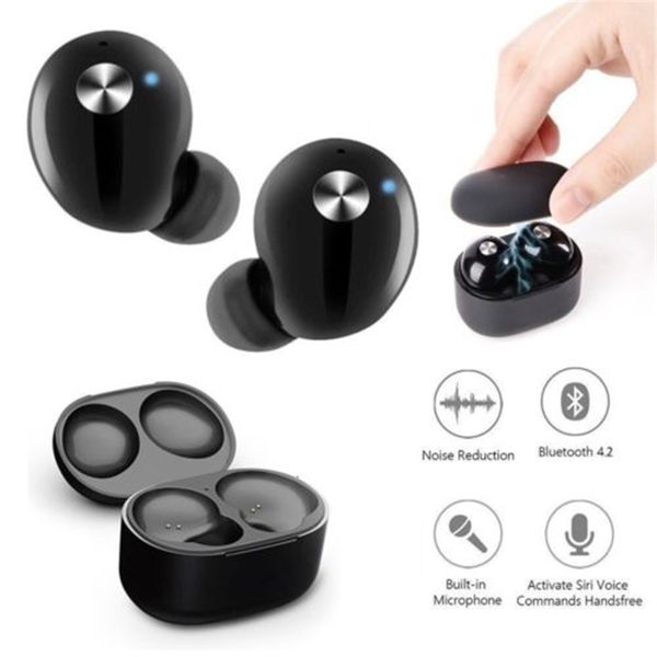 

brand new mini tws twins true wireless in-ear stereo bluetooth earphones earbuds headset sports and fitness earplugs