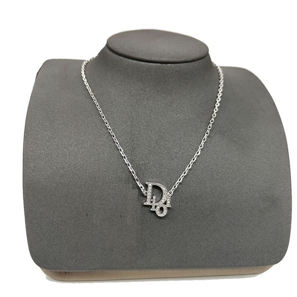 

88% off wholesale store 2022 necklace love simple style new season female body gold independent packaging, Silver