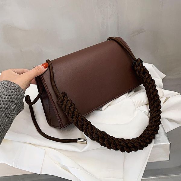 

shoulder bags handbags women bag messenger female pu leather retro portable small square