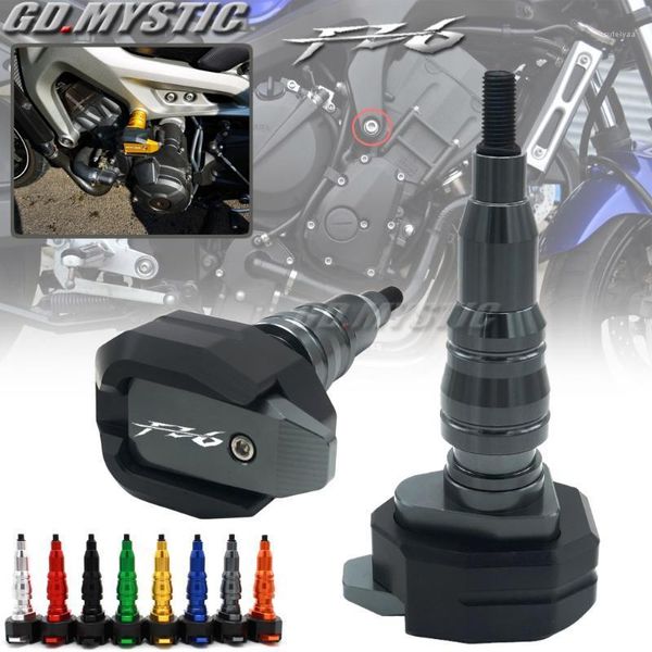 

frame sliders crash protector for fz6 n/s fazer fz6n fz6s 2004-2009 motorcycle accessories bobbins falling protection1