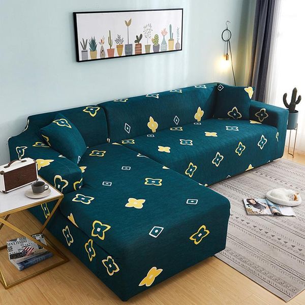 

four seasons universal sofa cover cover elastic cloth winter combination sofa full cushion1