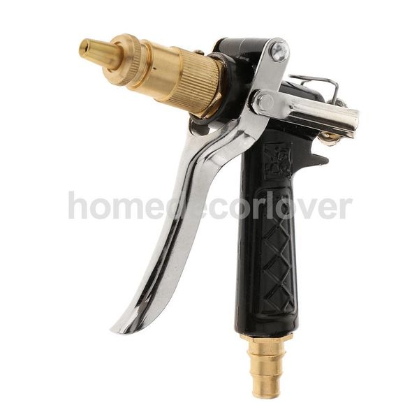 

high pressure brass metal hose nozzle water sprayer sprinkler garden flower plants watering car motor washing