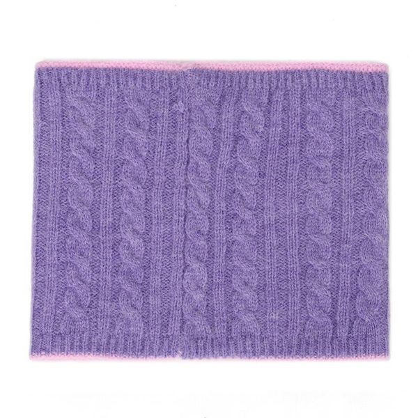 

scarves double-sided color bib, Blue;gray