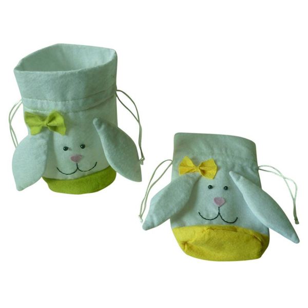 

gift wrap funpa 2 pack easter bag with drawstring treat cloth large capacity cute handbag for party favors candies