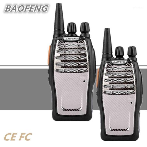 

walkie talkie 2pcs baofeng bf-a5 uhf 5w pham cb radio talki walki 1800mah mobile transceiver updated bf-888s hunting radio1