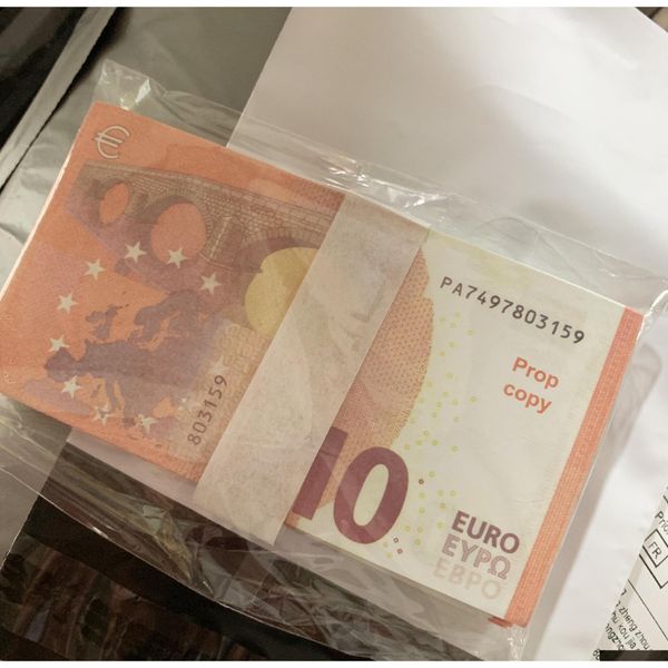 

pretend euro10 money paper copy banknote prop money faux billet movie play money 100pcs/pack un6zk