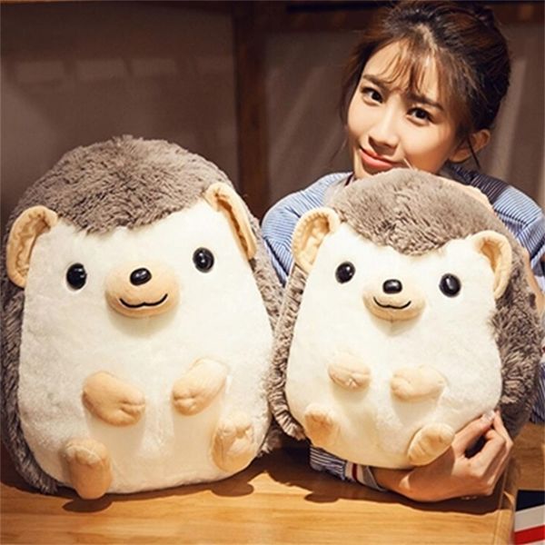 

hedgehog baby plush toys infant appease animal dolls children soft stuffed cotton cartoon birthday gifts y200623