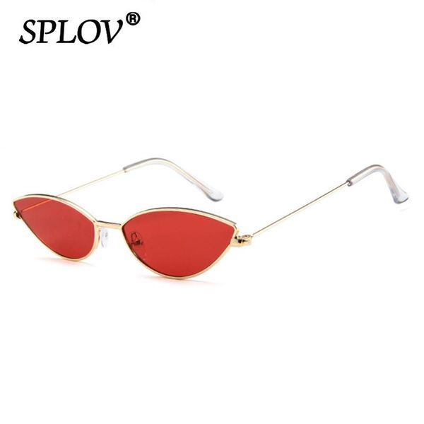 

retro small cateye women sunglasses cat eye sun glasses men vintage brand designer eyewear male female uv400, White;black