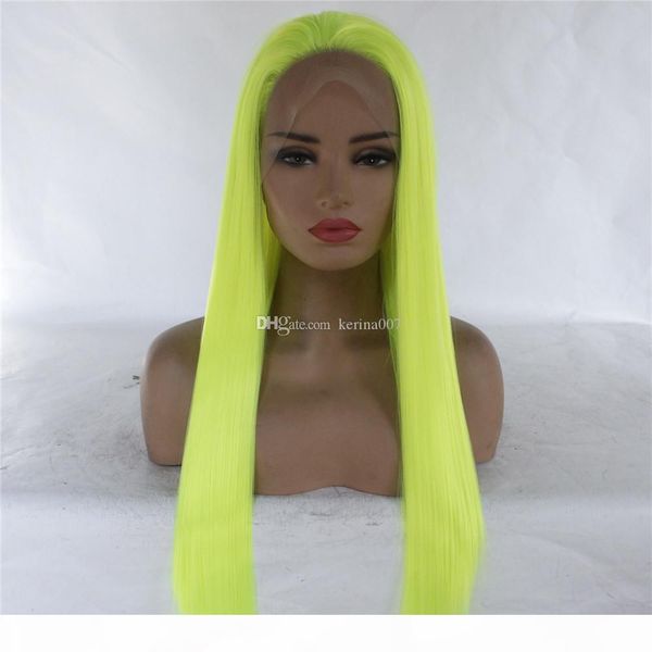 

light green pure hair color lace front wig brazilian remy hair wigs pre-plucked natural hairline for women, Black