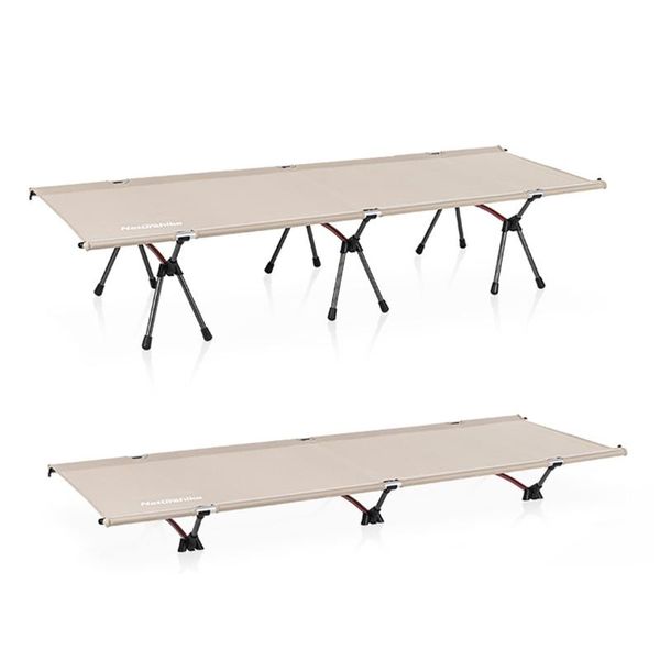 

folding camping cot collapsible comfy single person bed portable lightweight heavy duty bed with storage bag for indoor outdoor